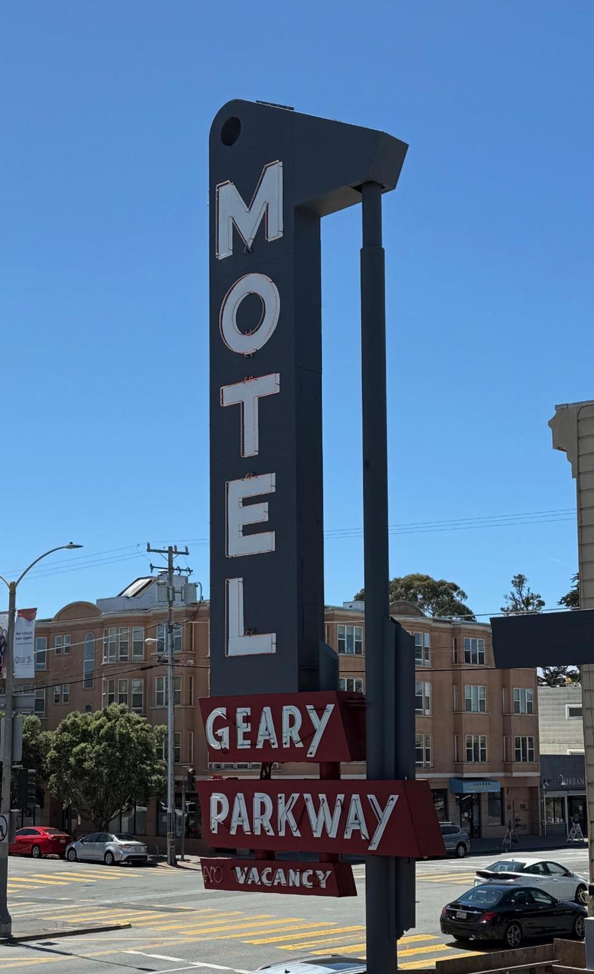Geary Parkway Motel San Francisco Esterno foto
