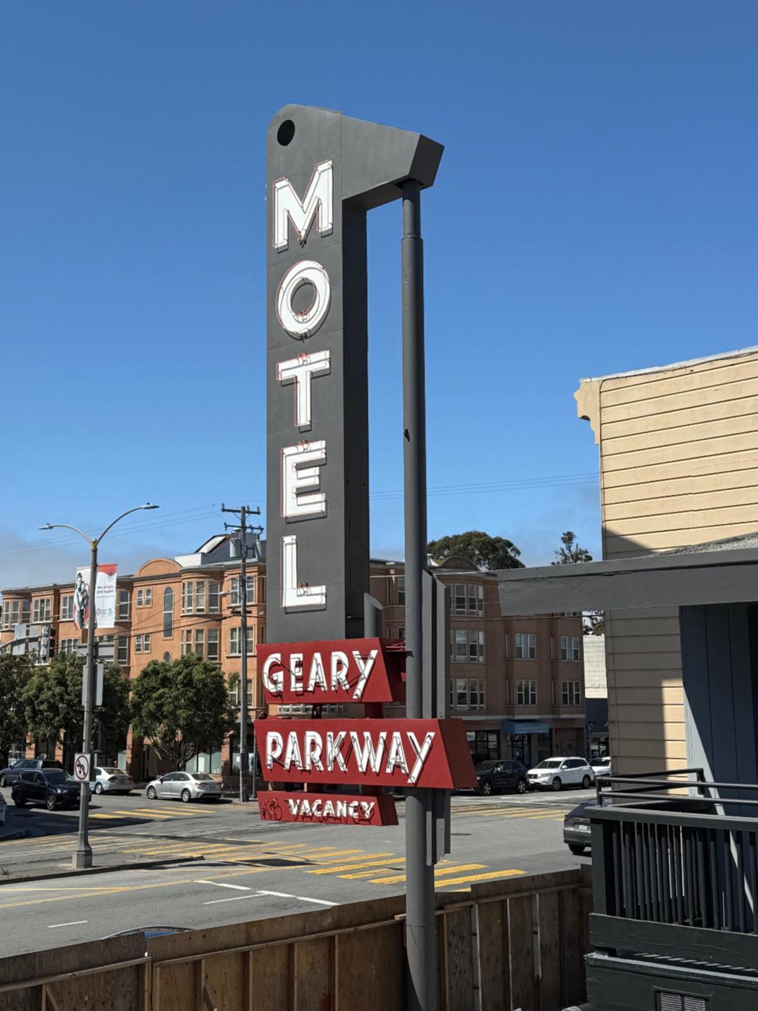 Geary Parkway Motel San Francisco Esterno foto